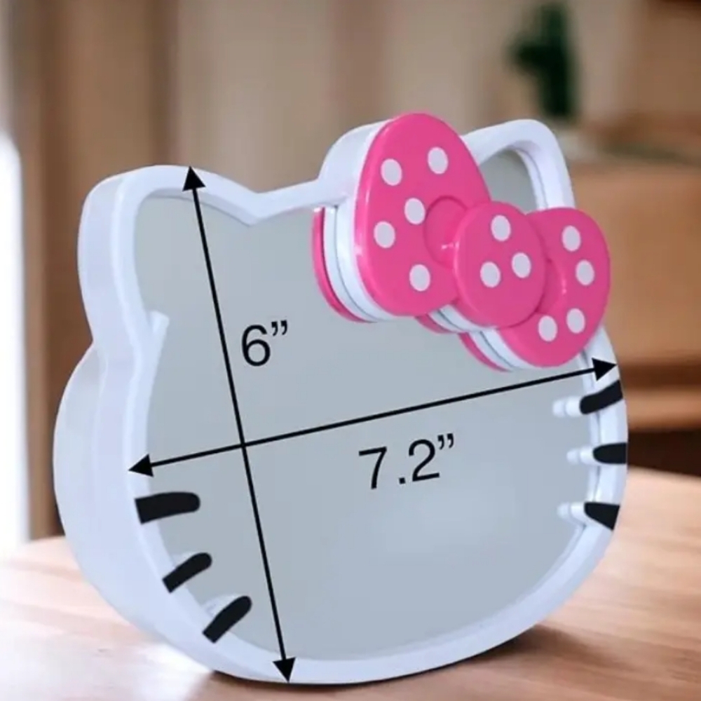 Hello Kitty Desktop Mirror And Makeup Organizer - Picture 4 of 6
